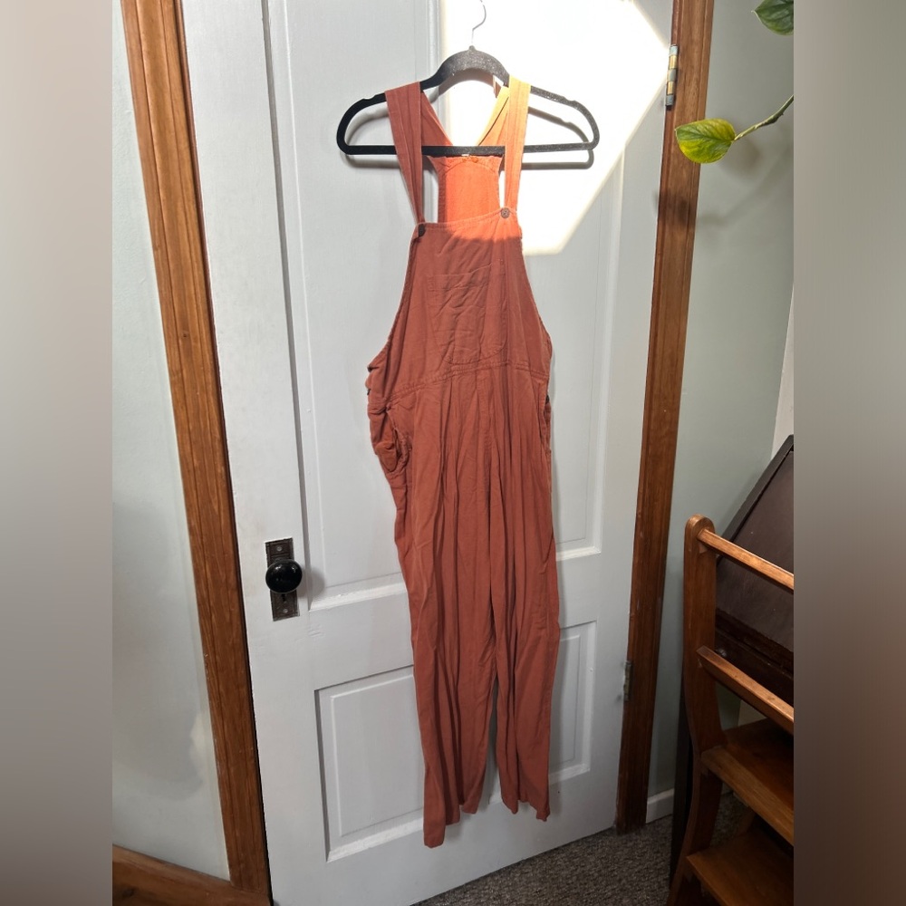Overalls | Burnt Orange Overalls | Adjustable Overalls
